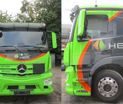 Sonderlackierung_Actros_Designlackierung_LKW Lackierung_Lackiererei_Baumaschinen